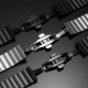 Ремінець універсальний, Metal Watch Design 9, Чорний
