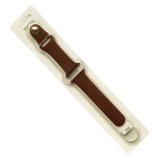 Ремінець Apple Watch 38, Watch 40, Silicone WatchBand, New Brown, Коричневий