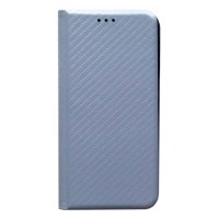 Чехол-книжка Samsung Galaxy S25 FE, Carbon Case, Лиловый