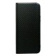 Чохол-книжка Xiaomi Redmi 15, Carbon Case, Чорний