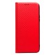 Чохол-книжка Xiaomi Redmi 15, Carbon Case, Червоний