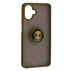Чехол Samsung A075 Galaxy A07, Goospery Ring Case, Khaki, Зеленый