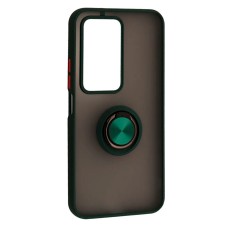Чехол Xiaomi Redmi 15, Goospery Ring Case, Khaki, Зеленый