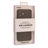 Чехол Samsung Galaxy S25, K-DOO Air Carbon, Черный