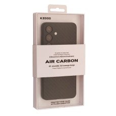 Чохол Samsung Galaxy S25, K-DOO Air Carbon, Чорний