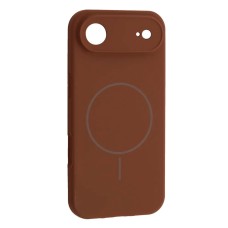 Чохол Apple iPhone 17 Air, Air Beats Full Camera, New Brown, MagSafe, Коричневий