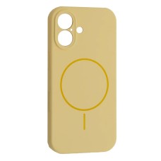 Чохол Apple iPhone 17, Air Beats Full Camera, Custard, MagSafe, Жовтий