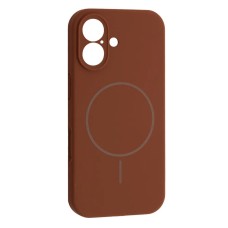 Чохол Apple iPhone 17, Air Beats Full Camera, New Brown, MagSafe, Коричневий