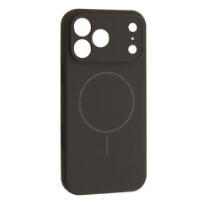 Чохол Apple iPhone 17 Pro, Air Beats Full Camera, Charcoal Grey Black, MagSafe, Чорний