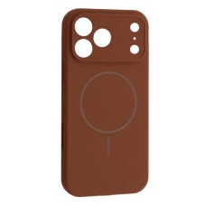 Чохол Apple iPhone 17 Pro, Air Beats Full Camera, New Brown, MagSafe, Коричневий