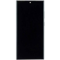 Дисплей Samsung S918 Galaxy S23 Ultra, (PRC), з рамкою, з сенсором, Зелений
