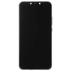 Дисплей Huawei Mate 20 Lite, Nova 3, Nova 3i, P Smart Plus, (High quality), c сенсором, с рамкой, Серебристый