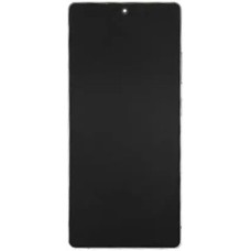 Дисплей Samsung Galaxy S25 Ultra, (PRC), з сенсором, з рамкою, Чорний