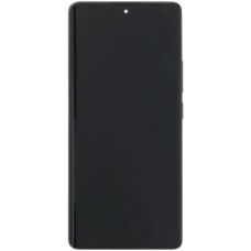 Дисплей Xiaomi Redmi Note 14 Pro 4G, з сенсором, з рамкою, TFT, Чорний