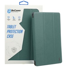 Чохол-книжка Apple iPad Air 4 2020, iPad Air 5 2022, BeCover Soft Edge, Dark Green, Зелений