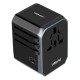 Сетевое зарядное устройство Momax UA5D 1-World, Черный