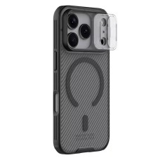 Чехол Apple iPhone 17 Pro Max, Nillkin CamShield Pro Magnetic, Transparent Black, Черный