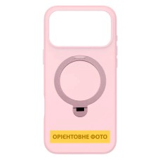 Чохол Apple iPhone 17, Epik Metal Buttons HQ Ring, MagSafe, Рожевий