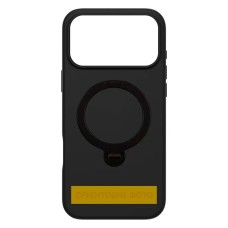 Чохол Apple iPhone 17 Pro Max, Epik Metal Buttons HQ Ring, MagSafe, Чорний