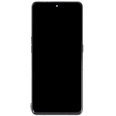 Дисплей OPPO Realme 10 Pro Plus, з сенсором, з рамкою, Amoled, Чорний