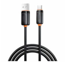 USB кабель XO NB302 Shishishun, Type-C, 1.0 м., Черный