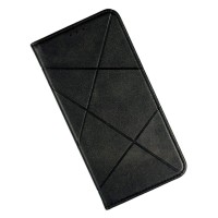 Чохол-книжка Apple iPhone 15, Business Leather, Чорний