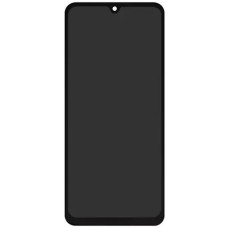 Дисплей Xiaomi Poco C75, (PRC), з сенсором, з рамкою, Чорний