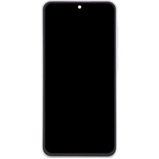 Дисплей Samsung Galaxy A36 5G, (PRC), з сенсором, з рамкою, Білий