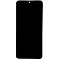 Дисплей ZTE Blade A75, (High quality), з сенсором, з рамкою, Чорний