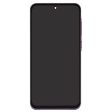 Дисплей Samsung A556 Galaxy A55 5G, (High quality), з сенсором, з рамкою, Фіолетовий