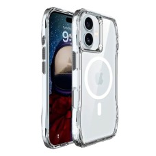 Чохол Apple iPhone 16, Space Octagon, MagSafe, Прозорий