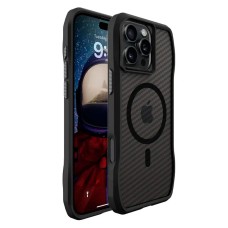 Чохол Apple iPhone 16 Pro, Space Octagon, Carbon Black, MagSafe, Чорний