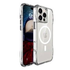 Чохол Apple iPhone 16 Pro Max, Space Octagon, MagSafe, Прозорий