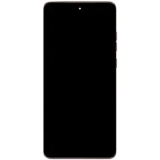 Дисплей Motorola Moto G86, Moto G86 Power, (Original), з сенсором, з рамкою, Червоний