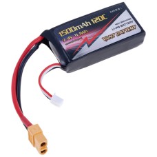 Акумулятор універсальний для гаджетів, 1500 mAh, 19,0 x 35 x 68 мм.