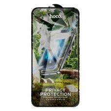 Захисне скло Apple iPhone 17 Air, Hoco, Антишпигун, Чорний