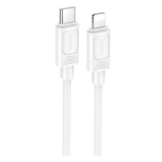 USB кабель Hoco X122 Apple iPhone SE 2022, iPhone 14 Pro Max, iPhone 14 Plus, iPhone 14 Pro, iPhone 14, iPhone 13 Pro, iPhone 13 Mini, iPhone 13, iPhone 13 Pro Max, iPhone 12 Mini, iPhone 12 Pro Max, iPhone 12 Pro, Lightning, 1.0 м., Білий