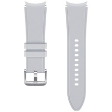 Ремінець Samsung Galaxy Watch 5, Galaxy Watch 6, R860 Galaxy Watch 4, R865 Galaxy Watch 4, R880 Galaxy Watch 4, R885 Galaxy Watch 4, Samsung Ridge Sport, Срібний