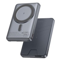 Павербанк (Power Bank) Hoco Q46 Title, 5000 mAh, Серебряный