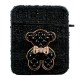 Чохол Apple AirPods, AirPods 2, Bears, Чорний