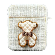Чехол Apple AirPods 3, Bears, Белый
