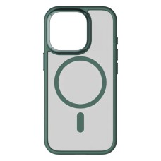 Чехол Apple iPhone 16 Pro Max, Momax CaseFORM Play, MagSafe, Зеленый