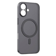 Чехол Apple iPhone 17, Momax CaseFORM Lite, MagSafe, Obsidian Black, Черный