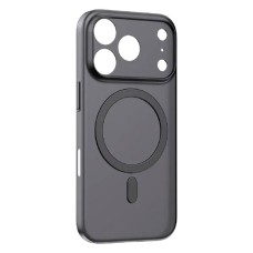 Чехол Apple iPhone 17 Pro, Momax CaseFORM Lite, MagSafe, Obsidian Black, Черный