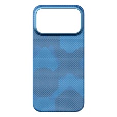 Чехол Apple iPhone 17 Pro Max, Momax CaseFORM Aramid, MagSafe, True Navy, Синий