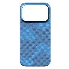 Чехол Apple iPhone 17 Pro, Momax CaseFORM Aramid, MagSafe, True Navy, Синий