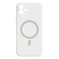 Чохол Apple iPhone 12, Air Beats Wide Strip Full Camera, MagSafe, Білий