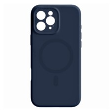 Чехол Apple iPhone 12 Pro, Air Beats Wide Strip Full Camera, MagSafe, Dark Blue, Синий