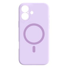 Чохол Apple iPhone 16, Air Beats Wide Strip Full Camera, Light Purple, MagSafe, Фіолетовий