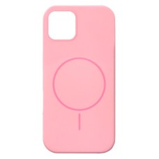 Чехол Apple iPhone 15, Air Beats, MagSafe, Розовый